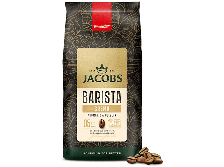 Kawa ziarnista JACOBS Barista Beans Crema 1kg
