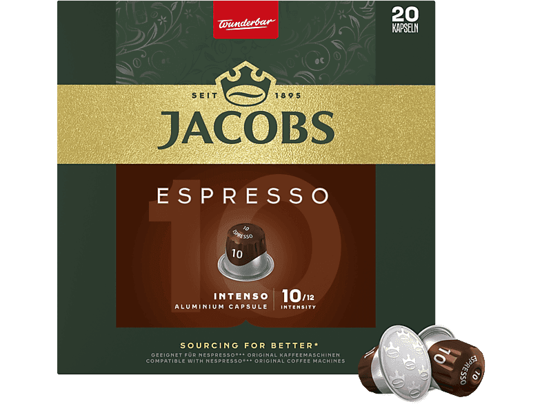 Kapsułki JACOBS Espresso 10 Intenso 20 szt.