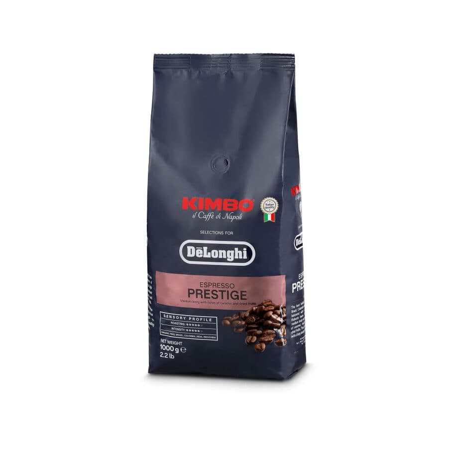 De'Longhi Kimbo for De'Longhi, Prestige 65% Arabica 35% Robusta, 1kg DLSC615