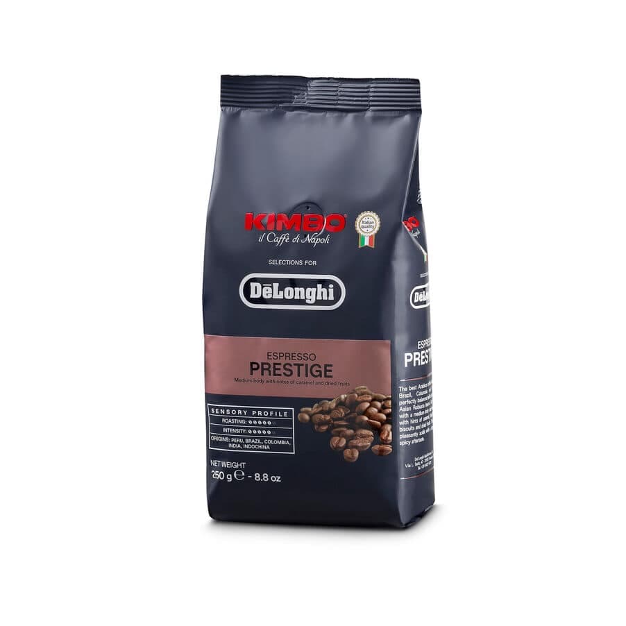 De'Longhi Kawa ziarnista Prestige Kimbo for De'Longhi, 65% Arabica 35% Robusta, 250g DLSC614