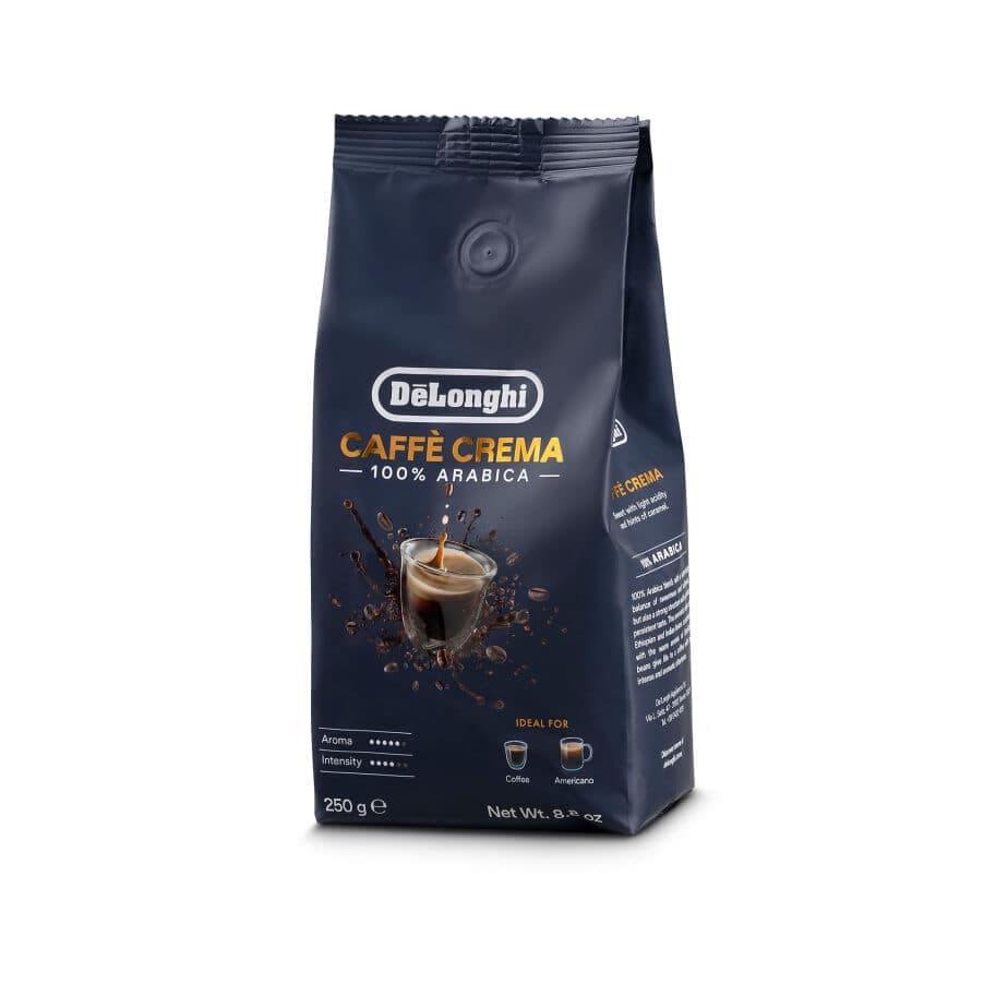 De'Longhi Kawa ziarnista Caffè Crema, 100% Arabica, 250g DLSC602