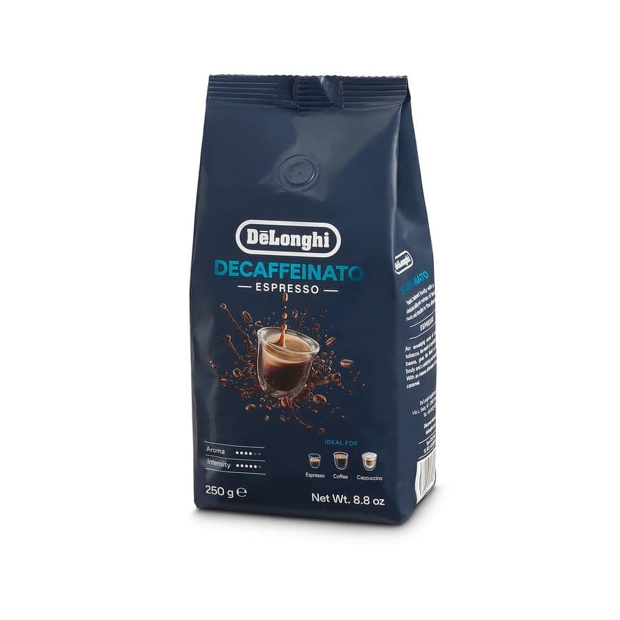 De'Longhi Kawa ziarnista Deaffeinato, 50% Arabica, 50% Robusta, 250g DLSC603